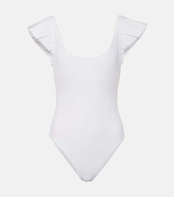 Karla Colletto Alora ruffled swimsuit | LYBSTORE