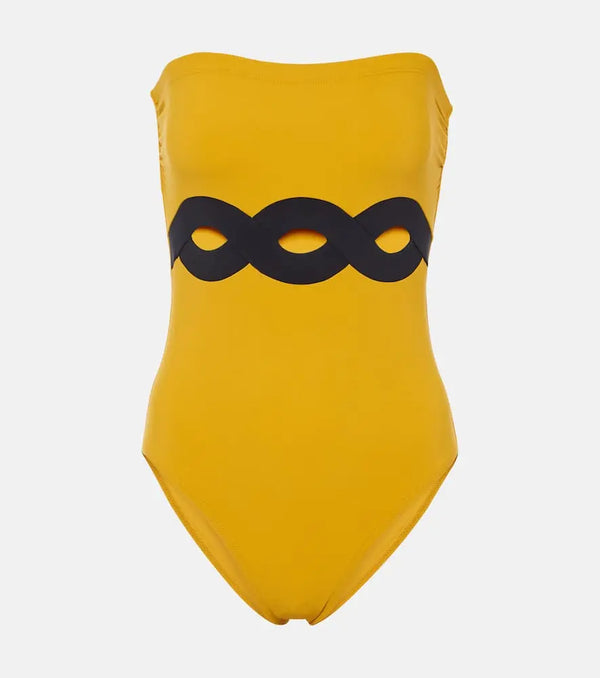 Karla Colletto Octavia cutout swimsuit | LYBSTORE