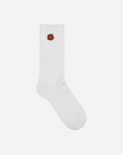 KENZO Paris Boke Flower Crest Socks White