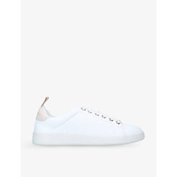 Womens Kg Kurt Geiger Liza quilted-panel low-top trainers