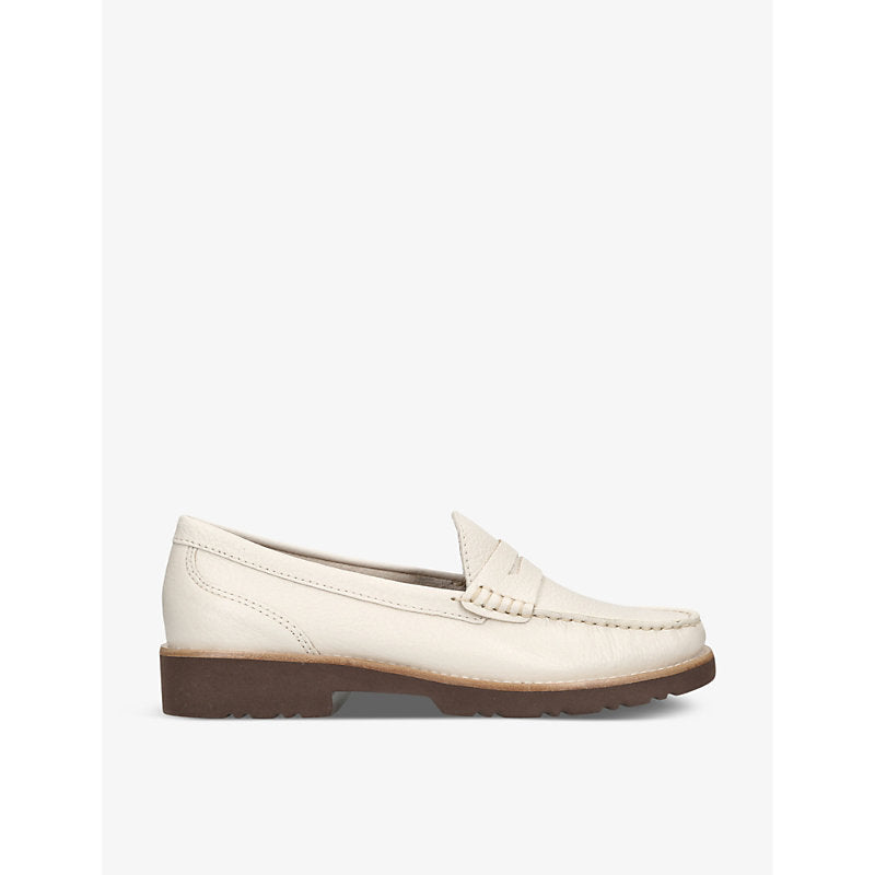 Womens Kg Kurt Geiger Melody cut-out strap leather loafers