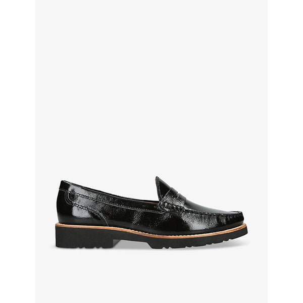 Womens Kg Kurt Geiger Melody patent-leather loafers