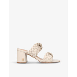 Kg Kurt Geiger Sofie braided faux-leather sandals | LYBSTORE