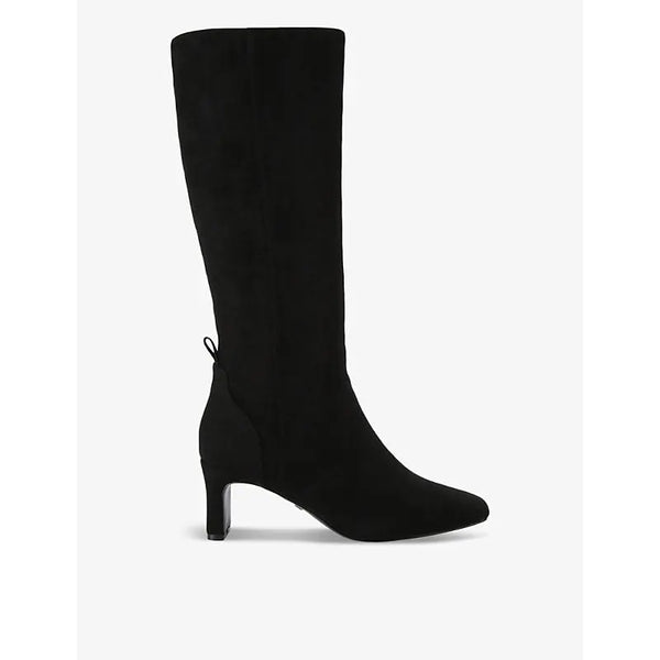 Kg Kurt Geiger Tyler square-toe suede knee-high boots