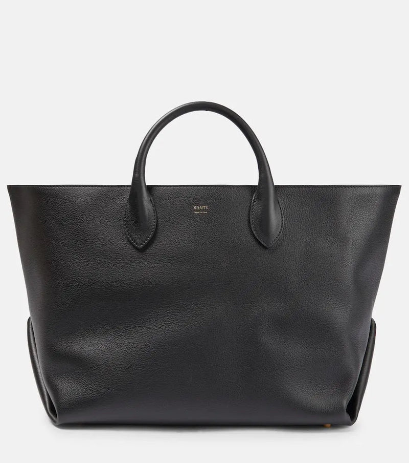 Khaite Amelia Medium leather tote bag