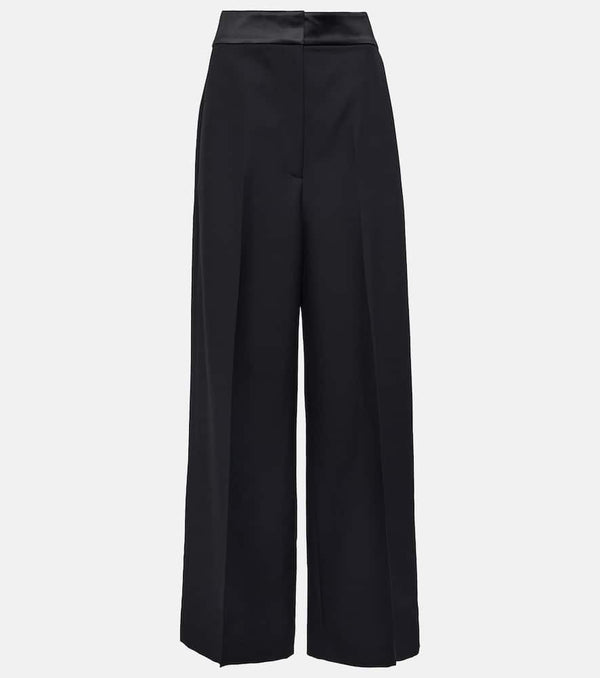 Khaite Banton high-rise wide-leg pants