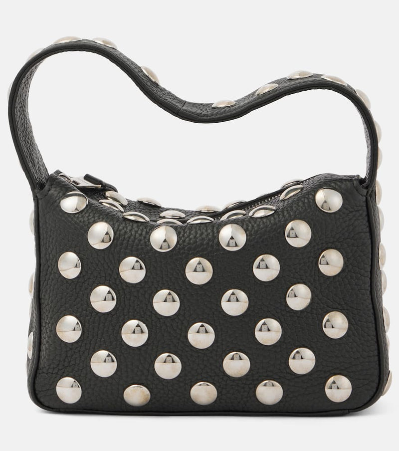 Khaite Elena Small studded leather shoulder bag