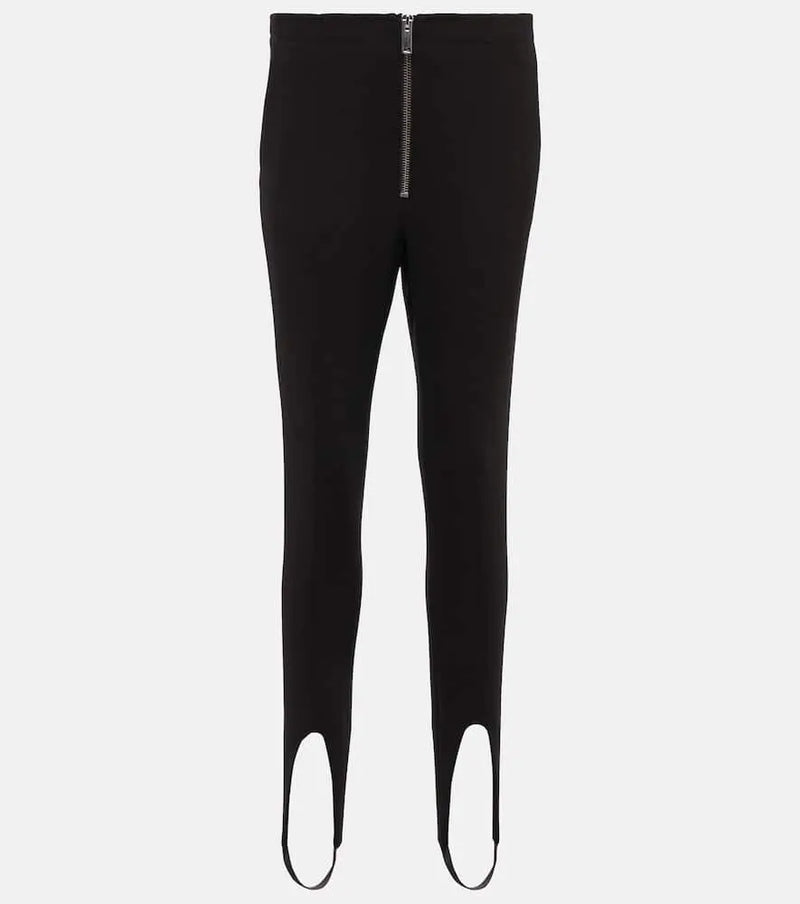 Khaite Ezra high-rise stirrup pants | LYBSTORE