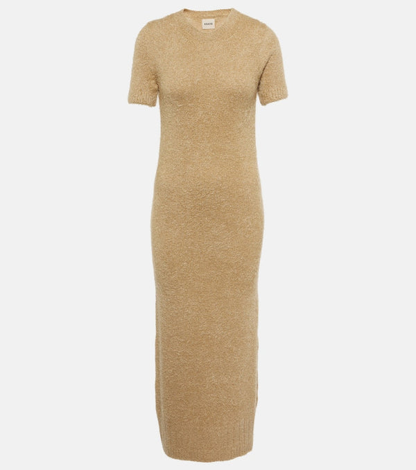 Khaite Helen silk and cashmere maxi dress