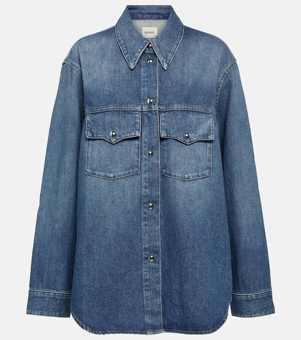 Khaite Jinn denim shirt