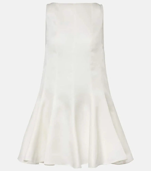 Khaite Mags silk minidress | LYBSTORE