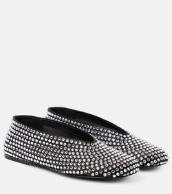 Khaite Marcy embellished ballet flats | LYBSTORE