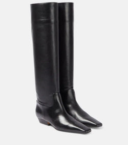 Khaite Marfa leather knee-high boots