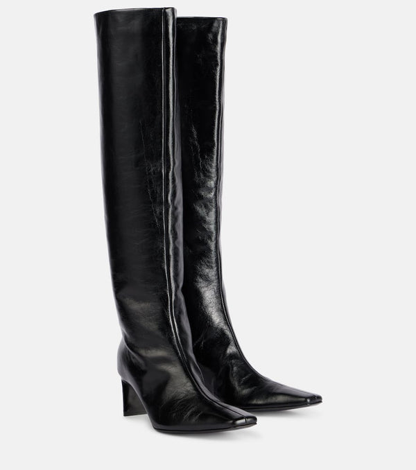 Khaite Ona 55 leather knee-high boots