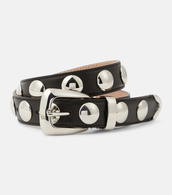 Khaite The Benny studded leather belt | LYBSTORE