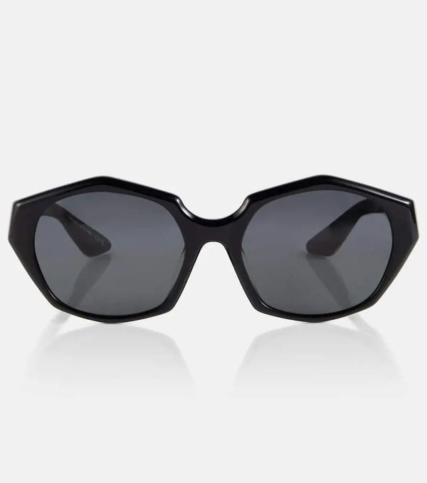 Khaite x Oliver Peoples hexagonal sunglasses | LYBSTORE