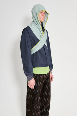 Kiko Kostadinov Ohne Hood Scarf Jade Green