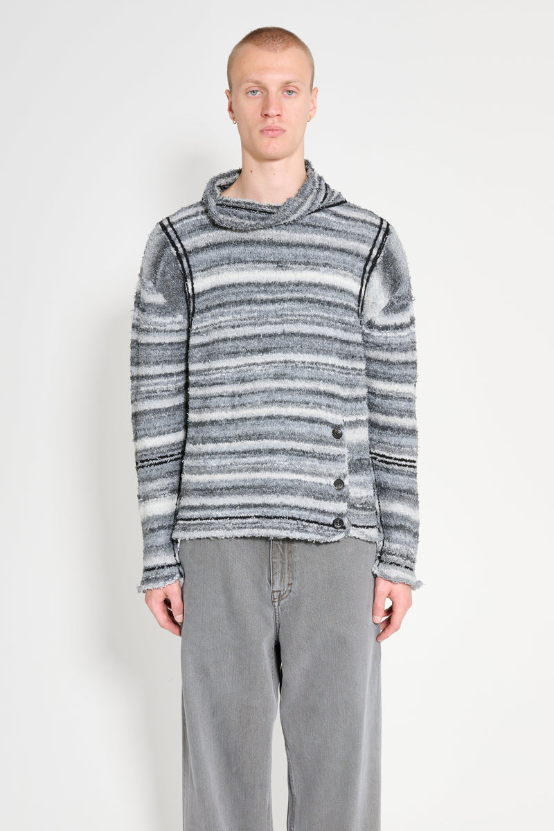 Kiko Kostadinov Scarpitta Knit Grey Mix / Black