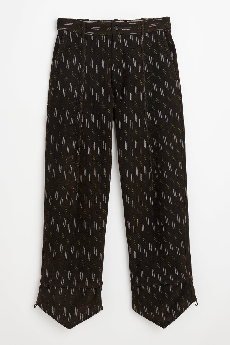 Kiko Kostadinov Jacklight Trouser Umber / Grey