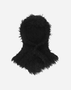 Kiko Kostadinov Carla Knitted Headdress Jet Black