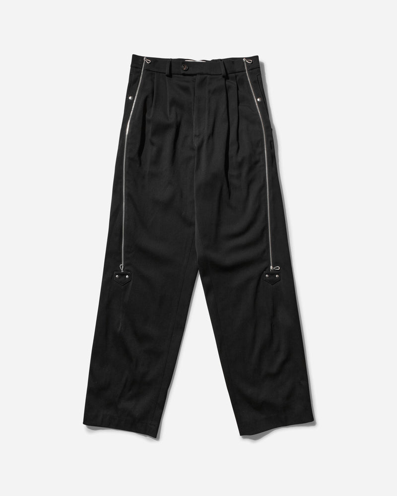 Kiko Kostadinov Men s Knox Trousers with Zip Raven Black