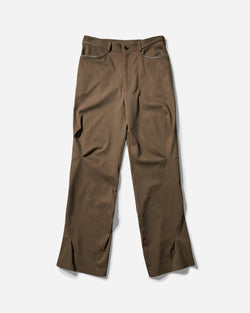 Kiko Kostadinov Men s Ohne K-Dart Trousers Brass Green