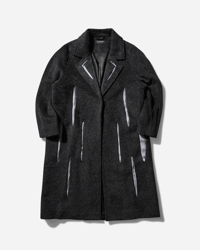 Kiko Kostadinov Women s Bowie Tailored Coat Sable Black / Silver