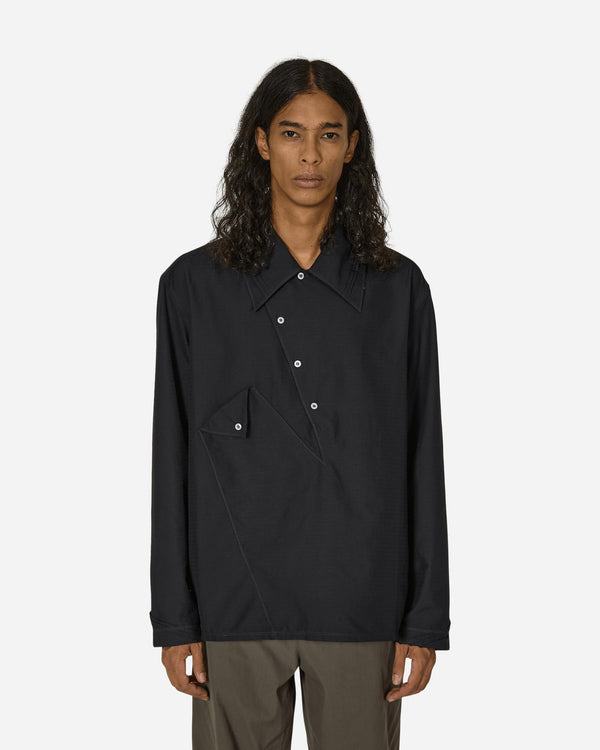 Kiko Kostadinov Jarocka Overshirt Jet Black