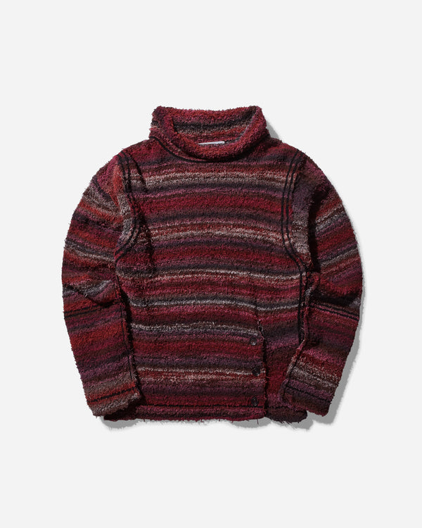 Kiko Kostadinov Men s Scarpitta Knit Dark Red Mix / Black