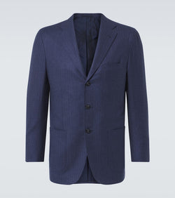 Kiton Wool and cashmere blazer