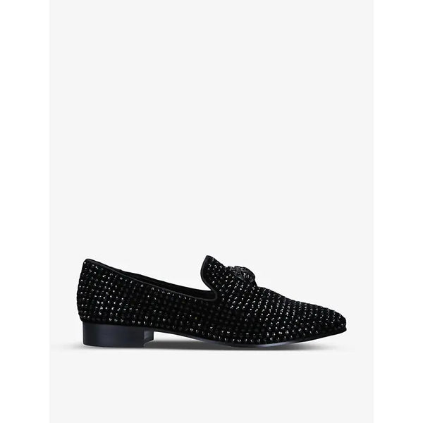 Kurt Geiger London Ace studded suede loafers