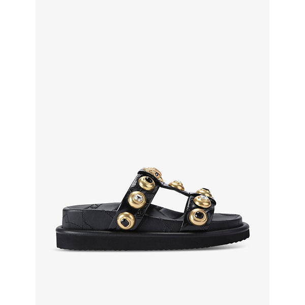 Kurt Geiger London Orson studded leather sandals | LYBSTORE