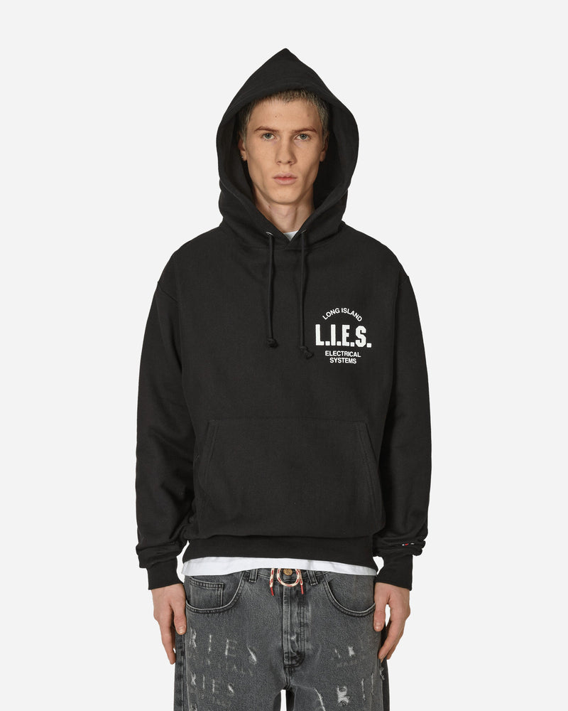 L.I.E.S. Records Classic Logo Hoodie Black