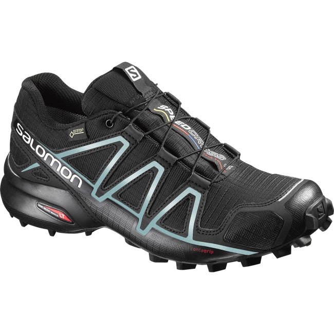 Salomon Speedcross 4 Gore-tex Black Black Metallic Bubble Blue