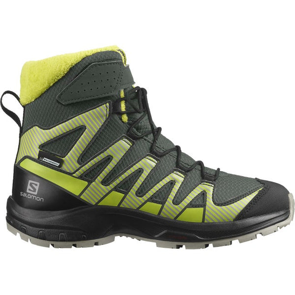 Salomon Xa Pro V8 Winter Waterproof Urban Chic Black Evening Primrose