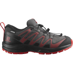 Salomon Xa Pro V8 Waterproof Magnet Black Poppy Red