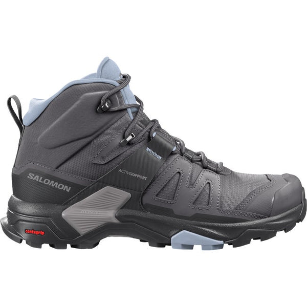 Salomon X Ultra 4 Mid Gore-tex Magnet Black Zen Blue