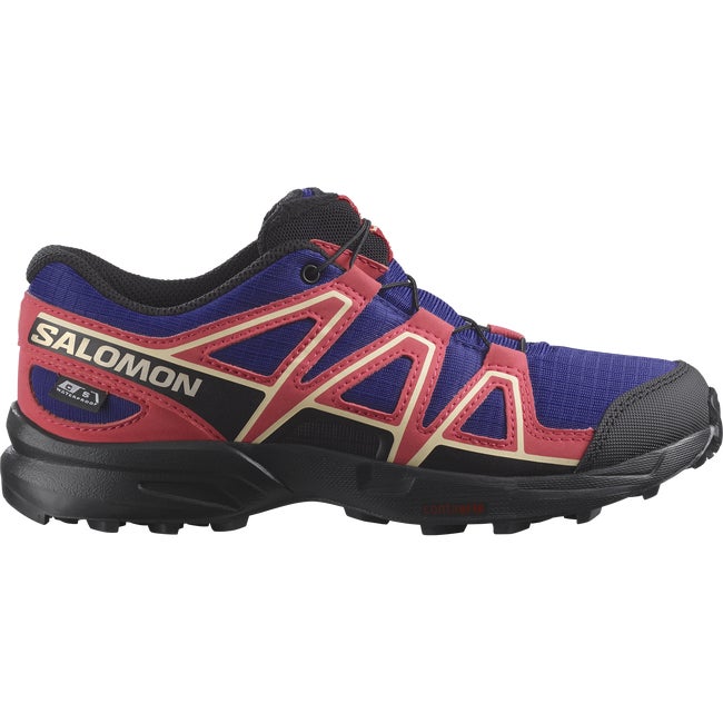 Salomon Speedcross Waterproof Clematis Blue Black Virtual Pink