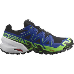 Salomon Spikecross 6 Gore-tex Black Surf The Web Green Gecko