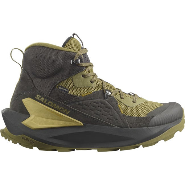 Salomon Elixir Mid Gore-tex Black Dried Herb Southern Moss