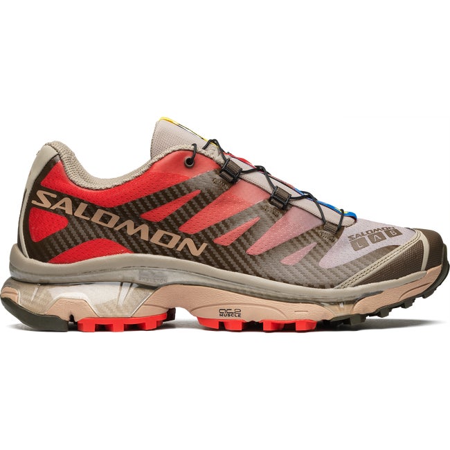 Salomon Xt-4 Og Wren Vintage Khaki Aurora Red