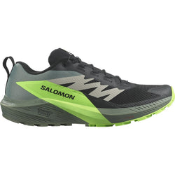 Salomon Sense Ride 5 Black Laurel Wreath Green Gecko