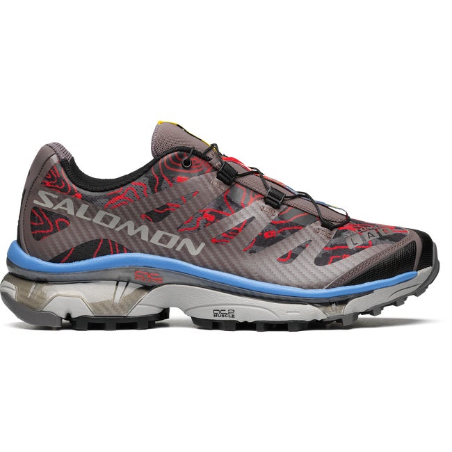 Salomon Xt-4 Og Topography Black Plum Kitten Blue Bonnet