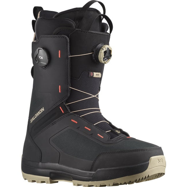 Salomon Echo Dual Boa Spray Green Black Hot Coral