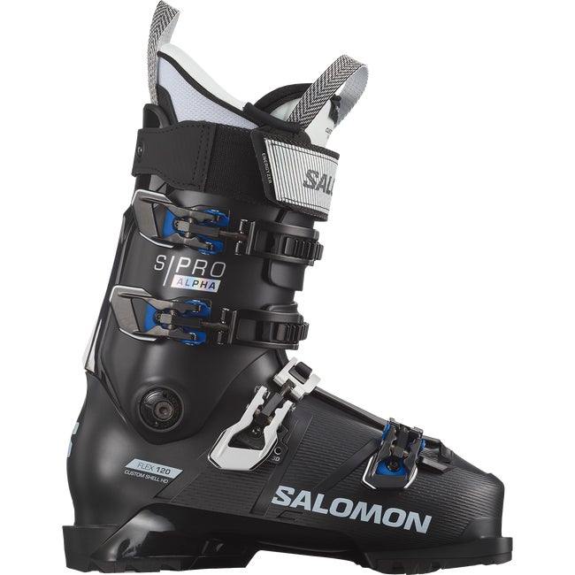 Salomon Spro Alpha 120 Expert Line Black White Race Blue