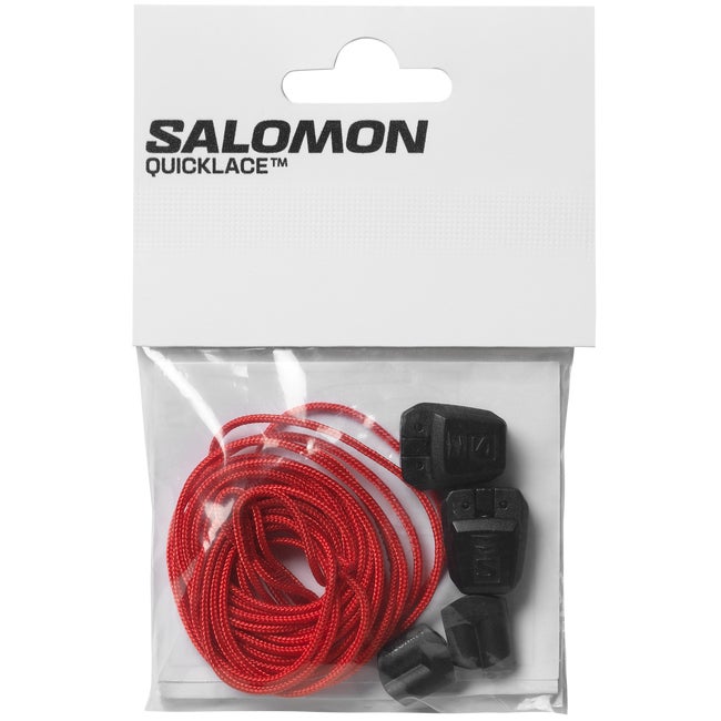 Salomon Quicklace Kit Racing Red Black Black