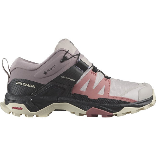 Salomon X Ultra 4 Gore-tex Ashes Of Roses Light Mahogany Almond Milk