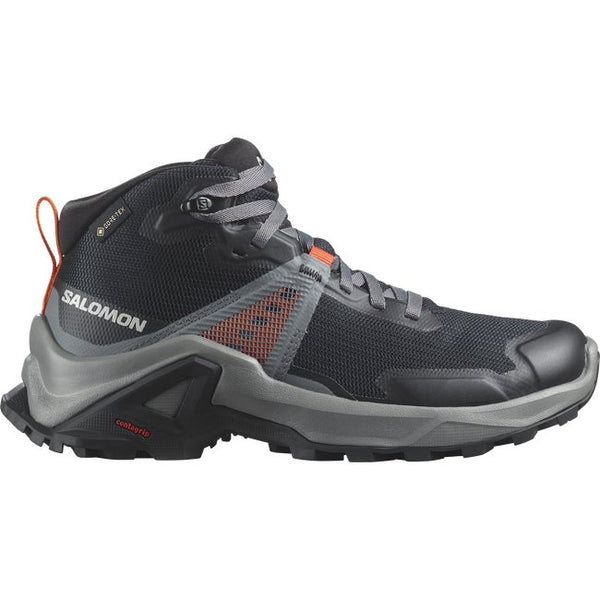 Salomon X Raise Mid Gore-tex Black Quiet Shade Dragon Fire