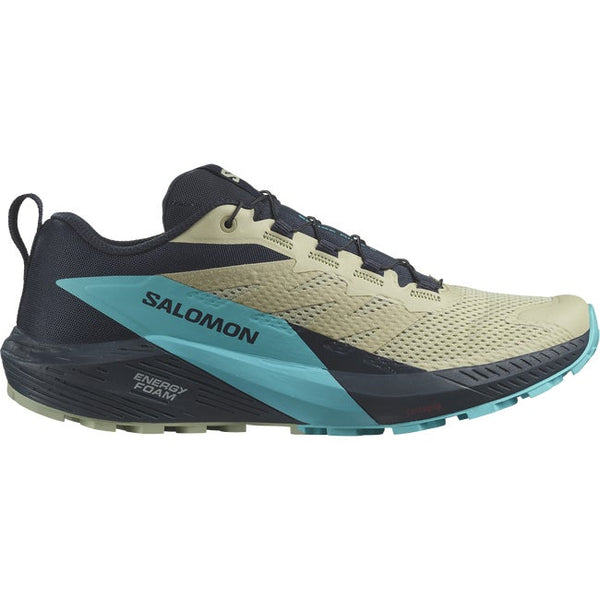 Salomon Sense Ride 5 Alfalfa Carbon Peacock Blue