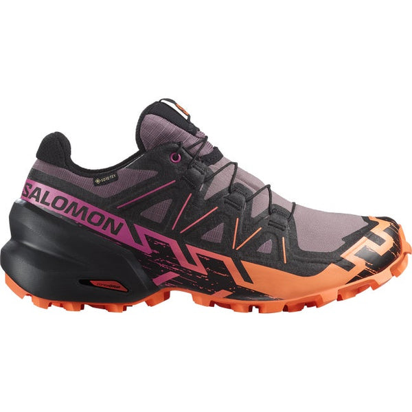 Salomon Speedcross 6 Gore-tex Moonscape Black Bird Of Paradise